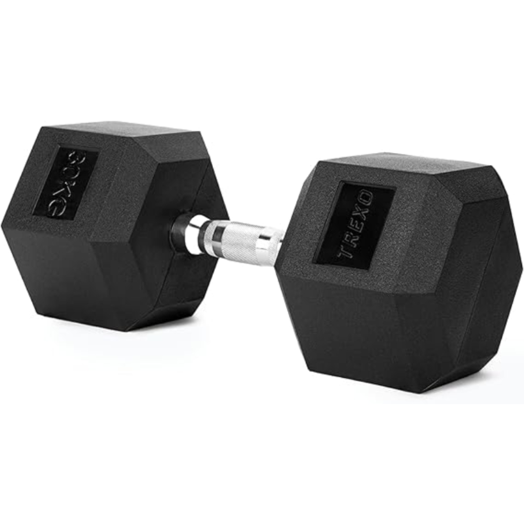 TREXO Hexagon Dumbbells