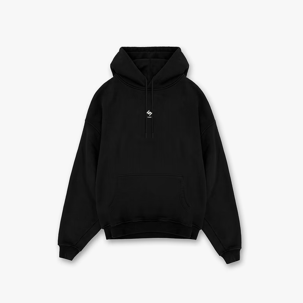 Black Oversized Hoodie 